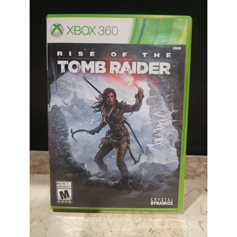 Rise of the Tomb Raider Xbox 360 Microsoft 2015 Action Adventure Game NTSC